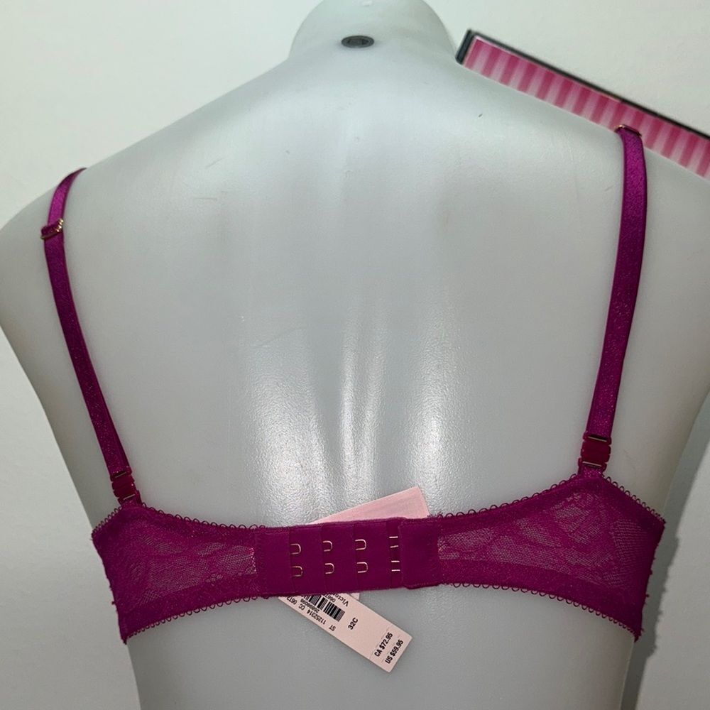🔥Victoria's Secret bombshell push-up bra Sz 32C New - Picture 4 of 7